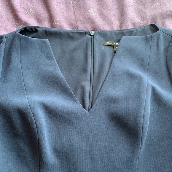 Anthropology navy dress size 12 - Picture 3 of 9